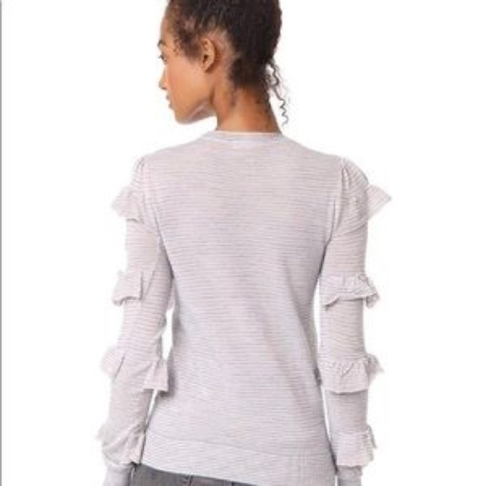 Rebecca Taylor Del Ruffle Sweater - Picture 3 of 8